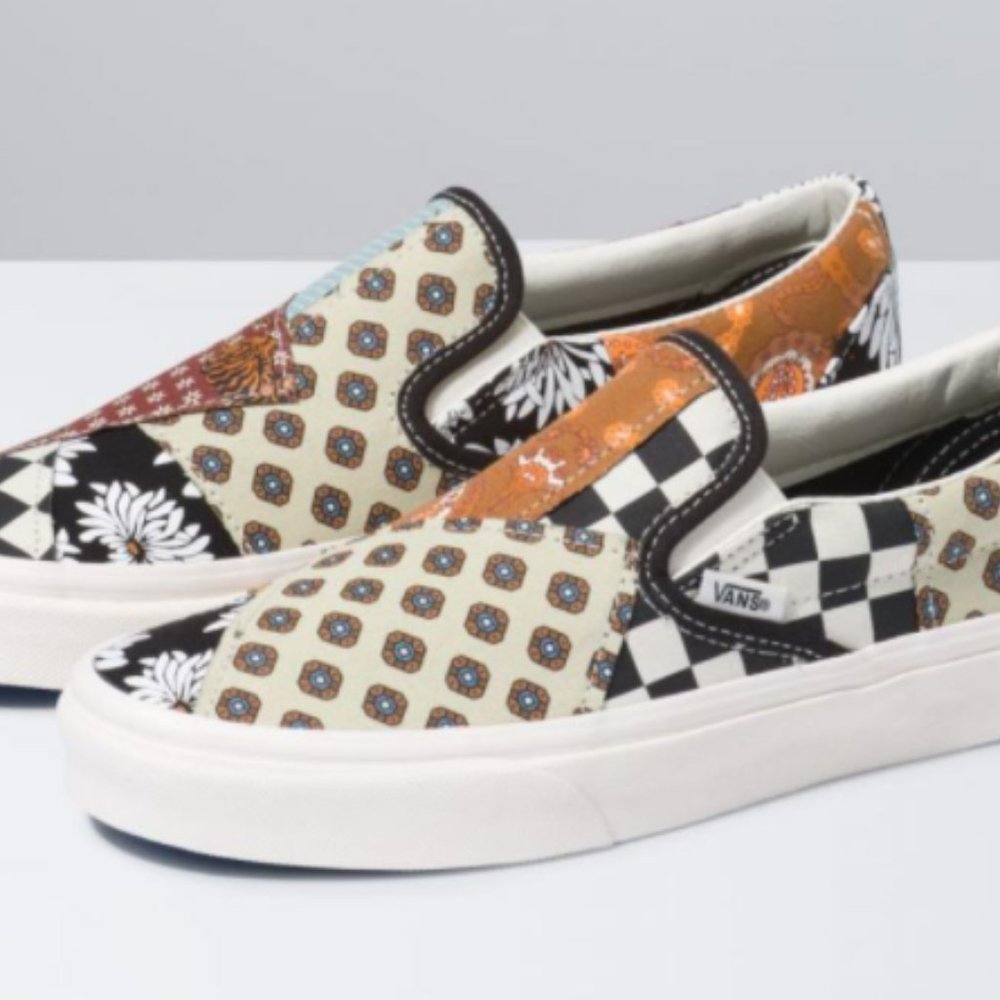 Vans Tiger Patchwork Slip ons